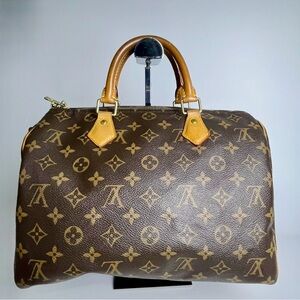 Louis Vuitton Brown Monogram Duffel Bag
